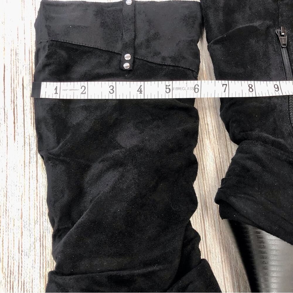 Cato Black Suede Boots 9M - Picture 13 of 16